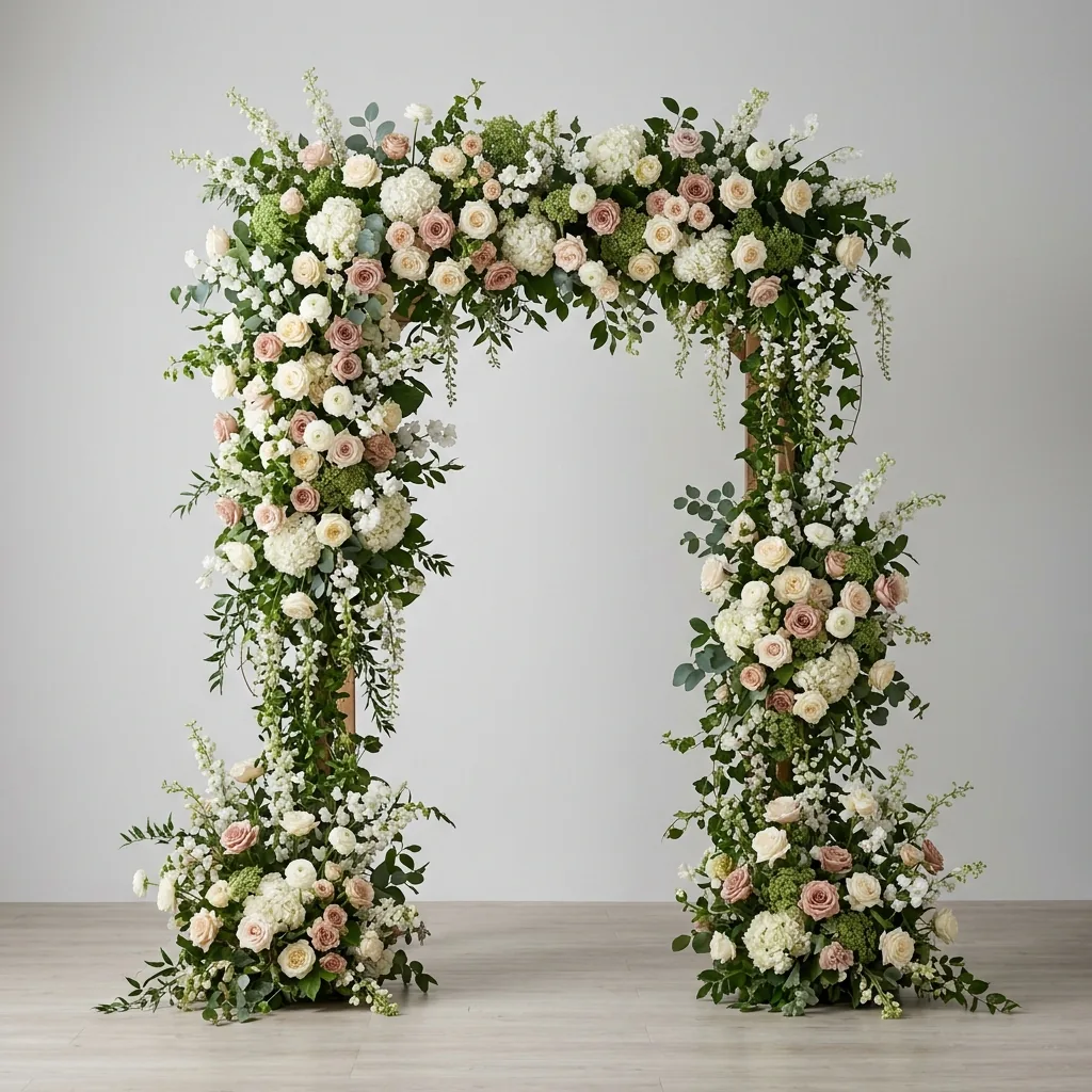 Scenic arch rental for ceremonies in Cagliari
