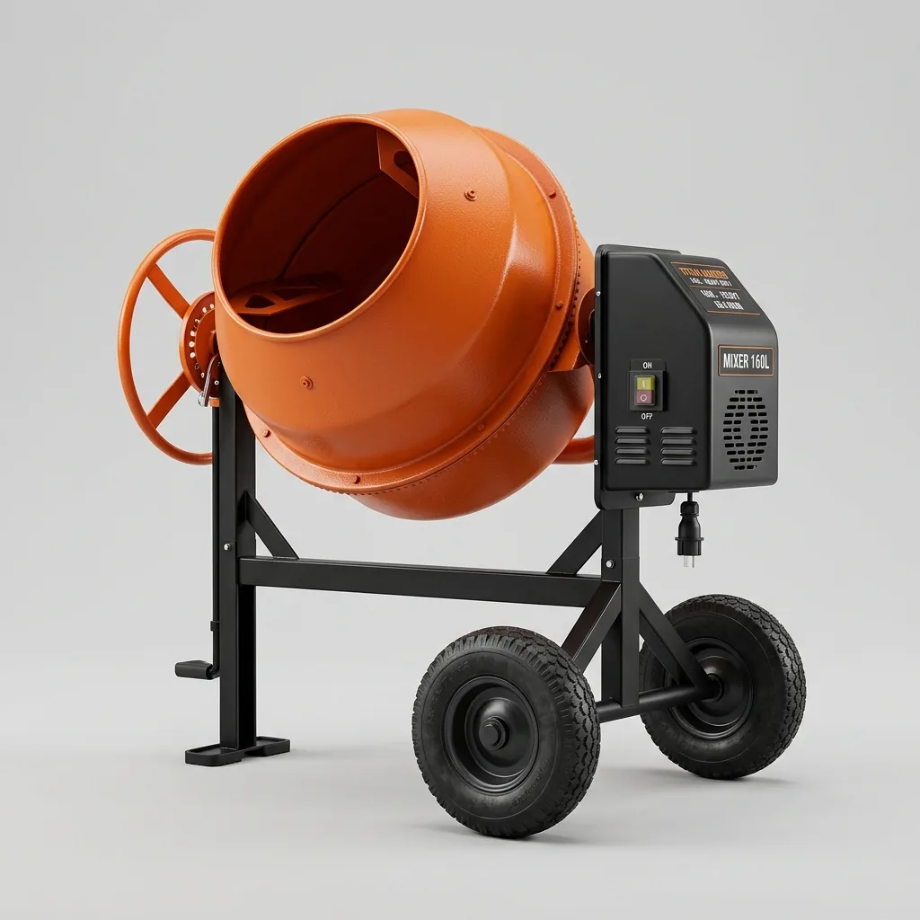 Electric concrete mixer rental in Cagliari