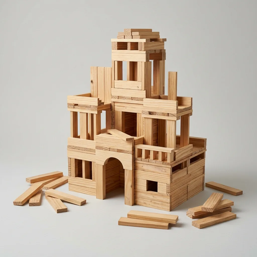Wooden Construction Rental Kapla Cagliari