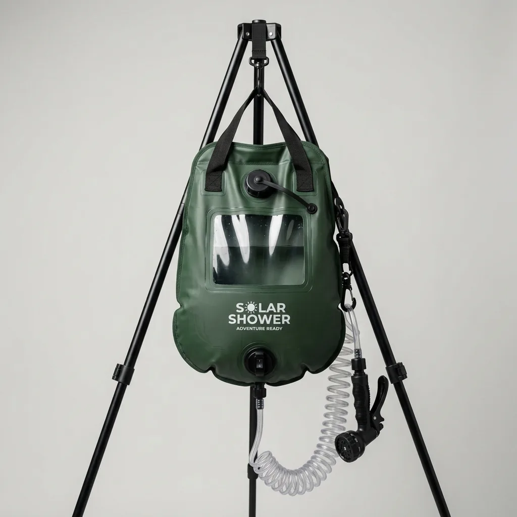 Solar camping shower rental in Cagliari