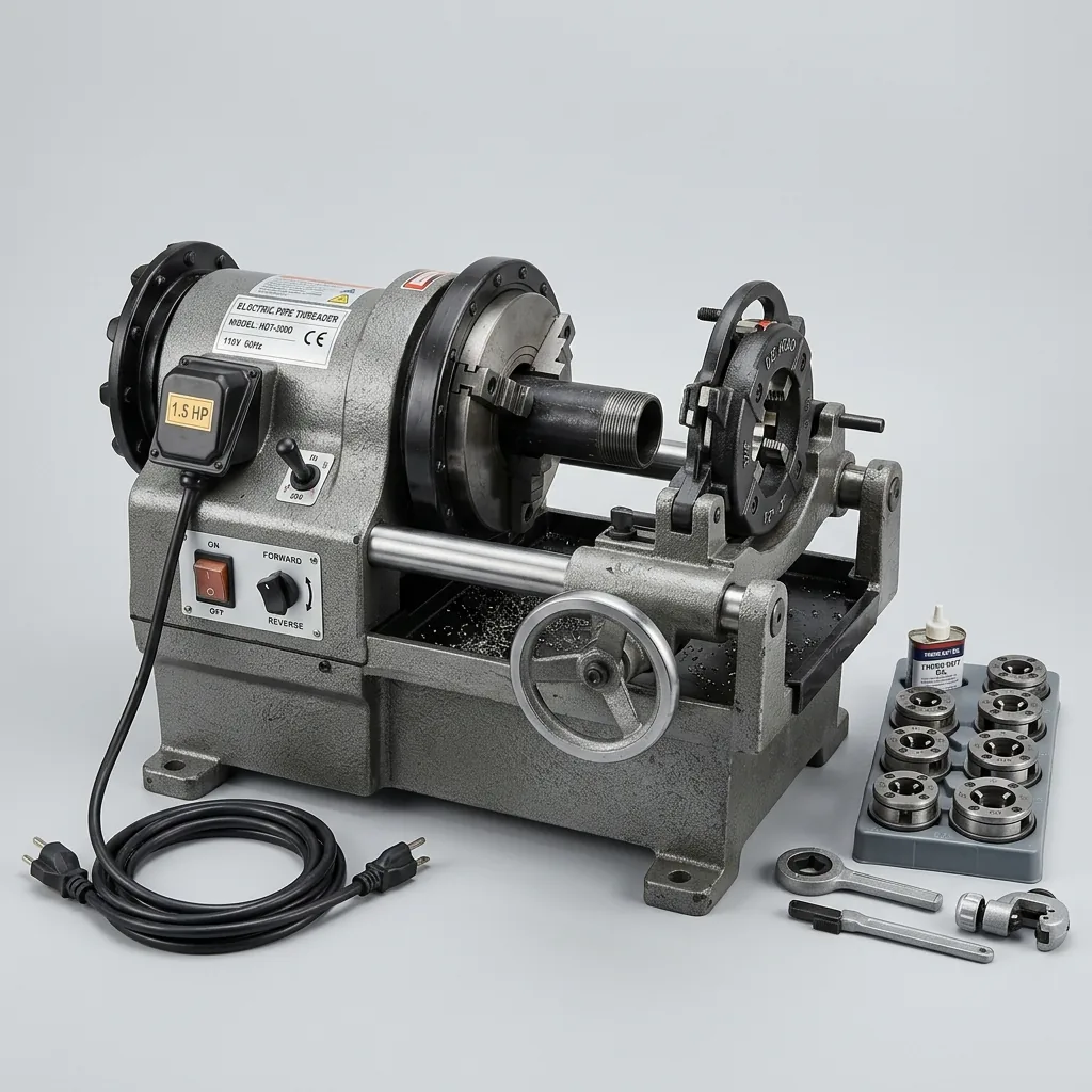 Pipe threading machine hire in Cagliari