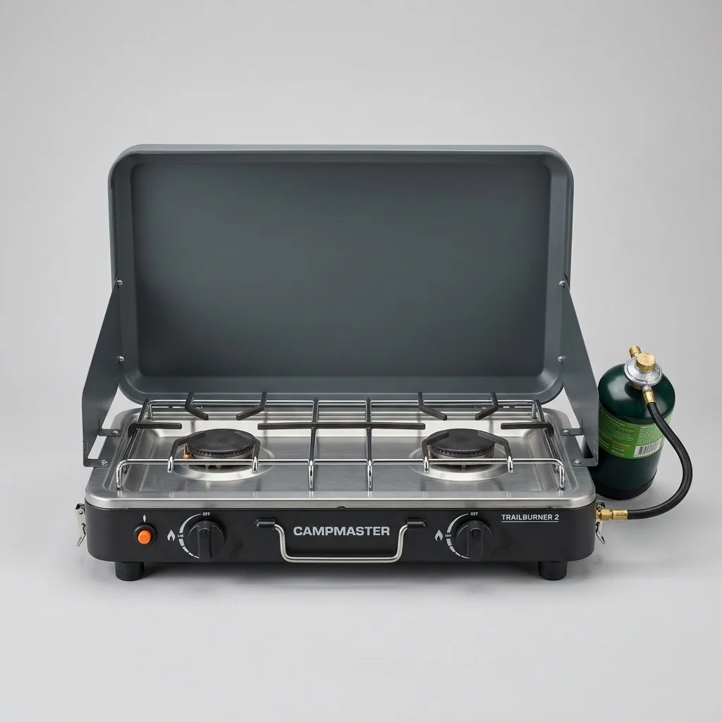 Gas camping stove rental with pan set in Cagliari