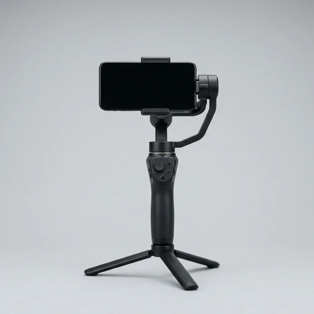 Gimbal stabilizer and tripod rental for smartphones at Cagliari