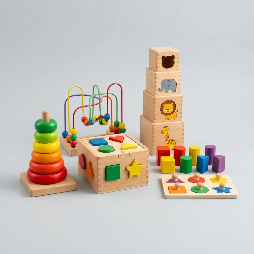 Rental of wooden games and Montessori materials in Cagliari