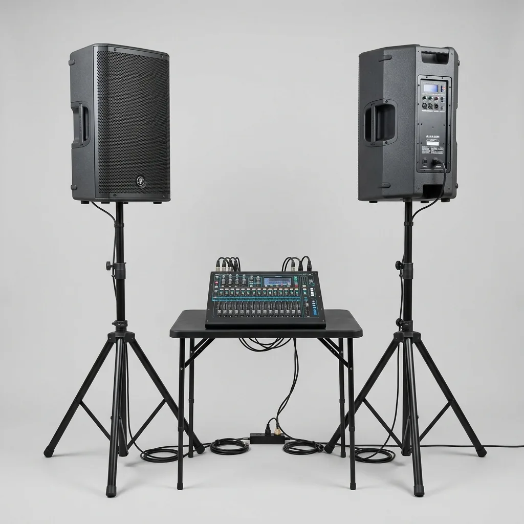 Audio system rental in Cagliari