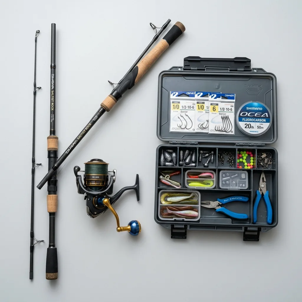 Reef Fishing Kit Rental in Cagliari