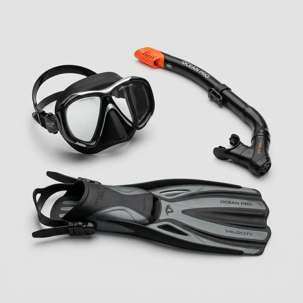 Snorkeling Kit Rental (Mask, Snorkel and Fins) at Cagliari