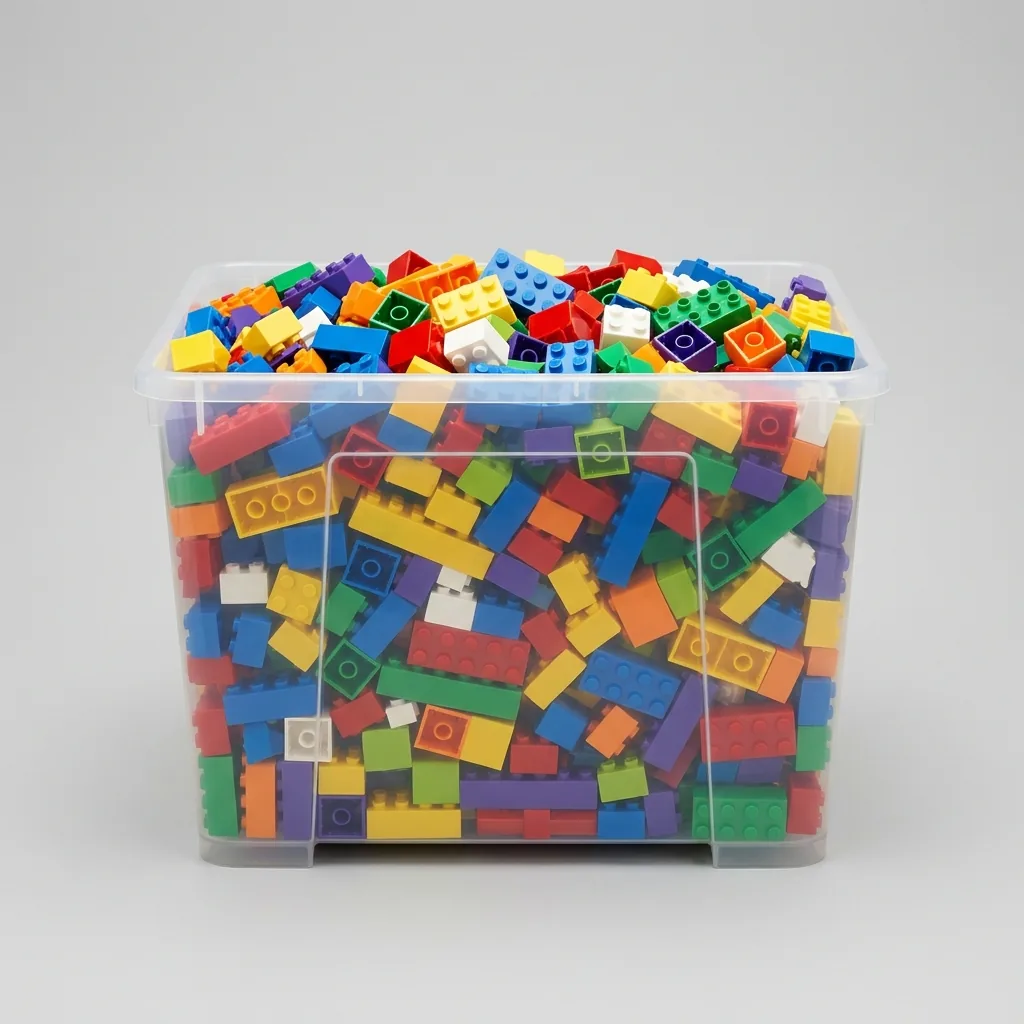 Rent LEGO bricks by the kilo at Cagliari