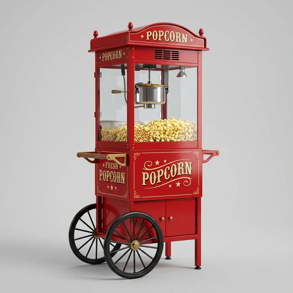 Popcorn machine rental in Cagliari