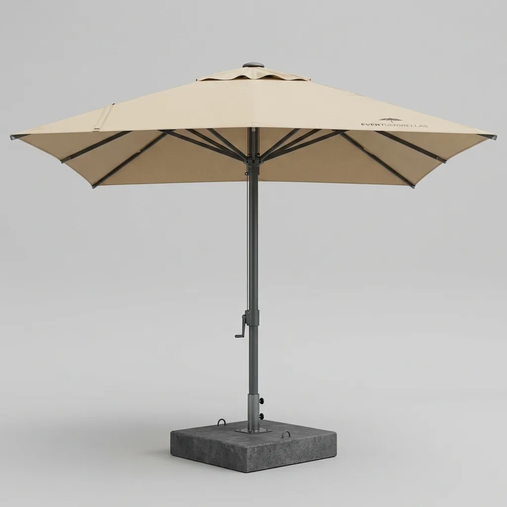 Giant event parasol hire in Cagliari