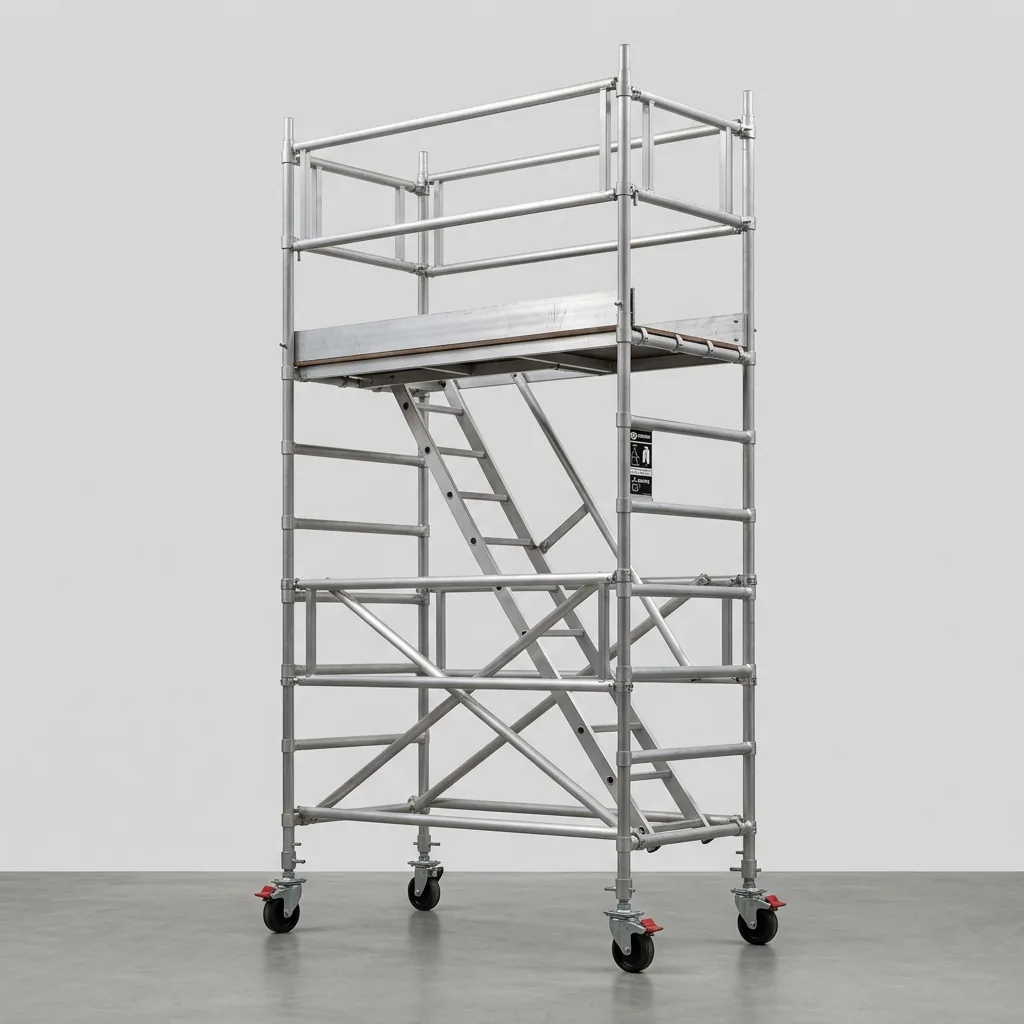 Mobile scaffolding rental in Cagliari