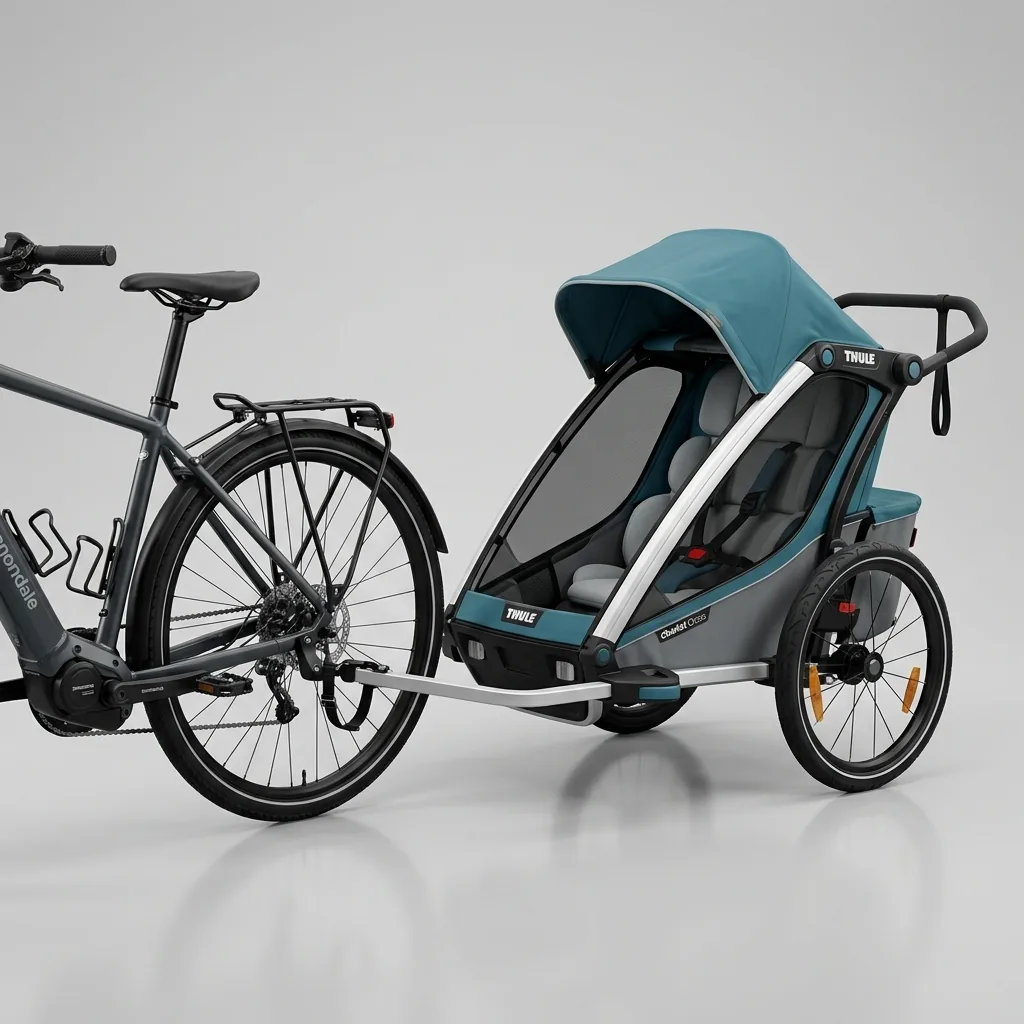 Children’s Bike Trailer Rental Cagliari