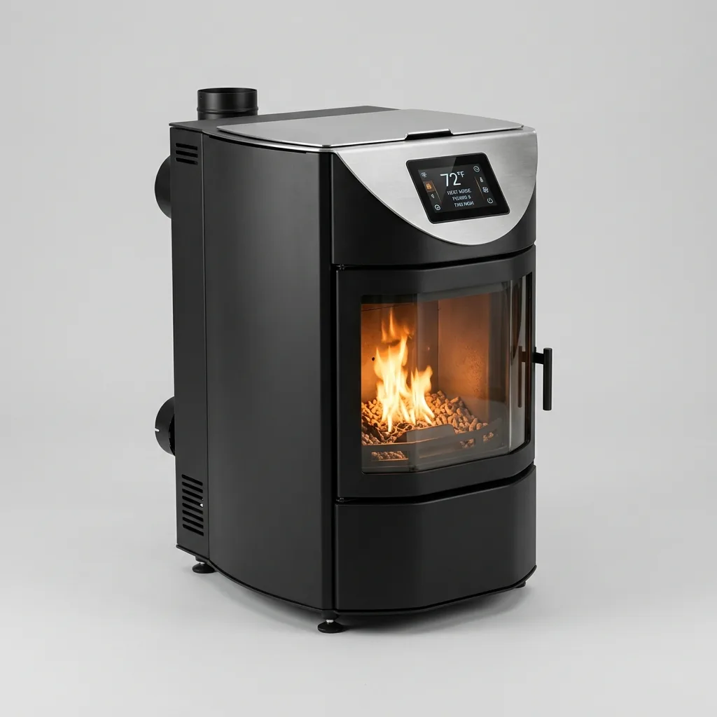 Mobile pellet stove rental in Cagliari