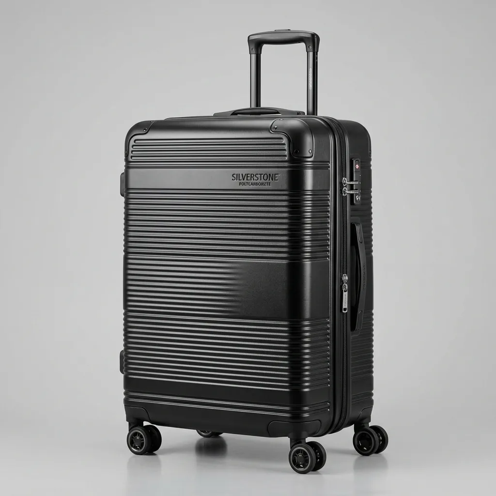 Large hard shell suitcase hire in Cagliari